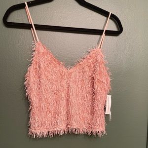 Fringe Trim Cami Top